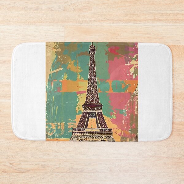 Item preview, Retro poster "Eiffel Tower" designed and sold by MidArtForge.