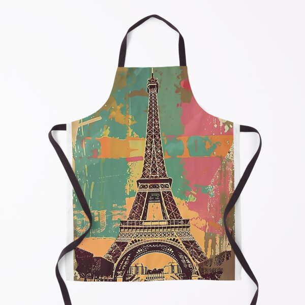 Item preview, Retro poster "Eiffel Tower" designed and sold by MidArtForge.