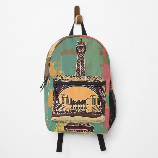 Item preview, Retro poster "Eiffel Tower" designed and sold by MidArtForge.