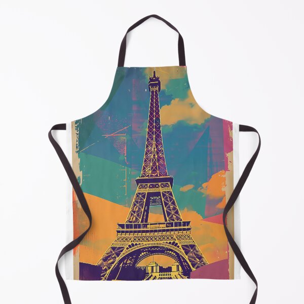 Item preview, Retro poster "Eiffel Tower" designed and sold by MidArtForge.