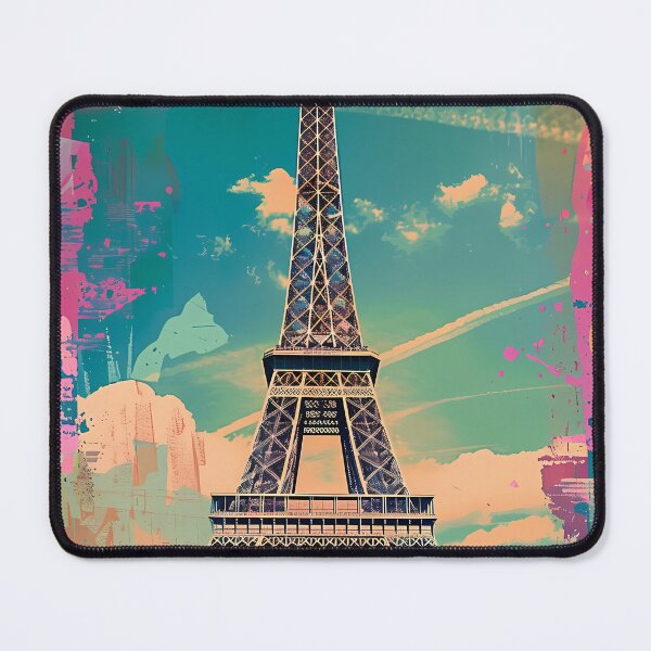 Item preview, Retro poster "Eiffel Tower" designed and sold by MidArtForge.