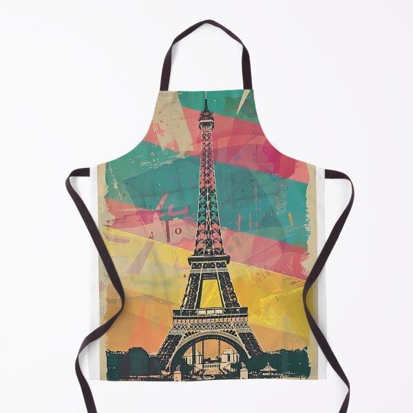Item preview, Retro poster "Eiffel Tower" designed and sold by MidArtForge.