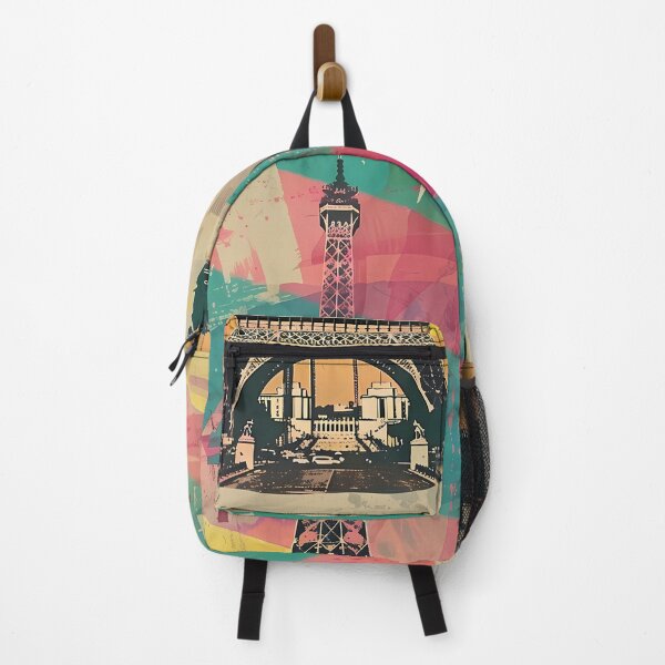 Item preview, Retro poster "Eiffel Tower" designed and sold by MidArtForge.