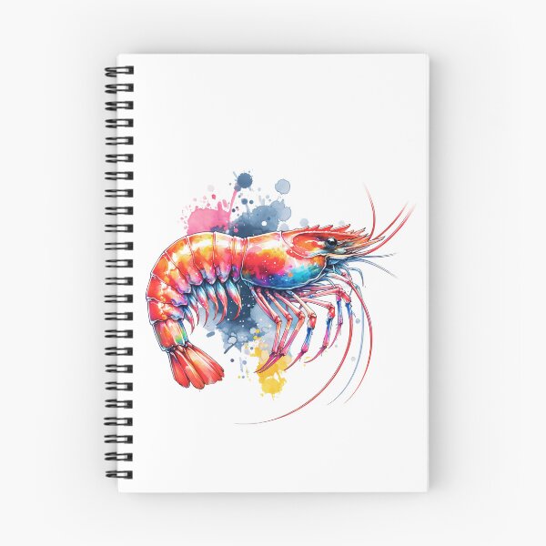Item preview, Watercolor Shrimp designed and sold by TheAnimalZ00.