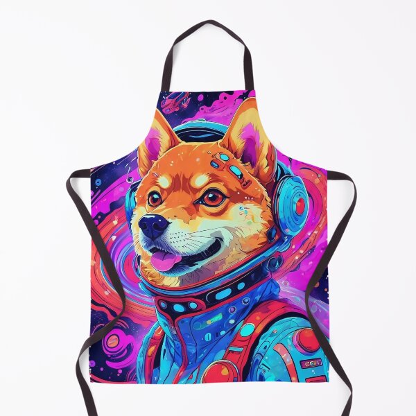 Item preview, Neon Mechanic Shiba Inu #0 designed and sold by purrfect pattern.