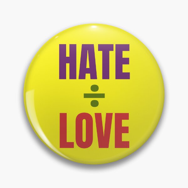 Item preview, LOVE DIVIDES HATE designed and sold by alegnacreates.