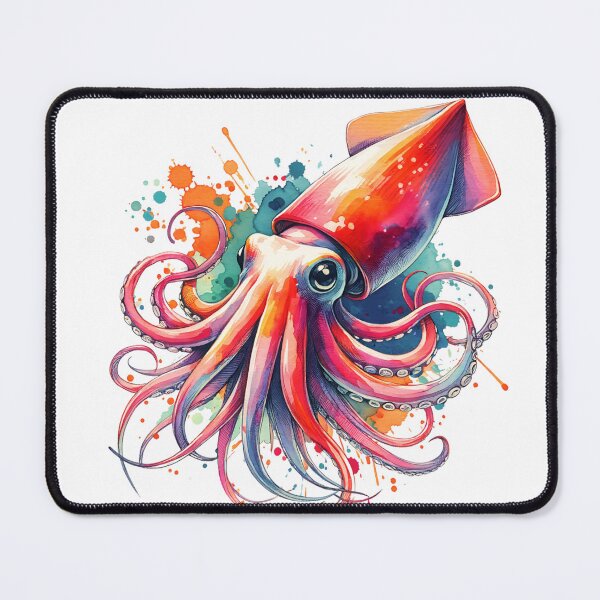 Item preview, Watercolor Giant Squid designed and sold by TheAnimalZ00.