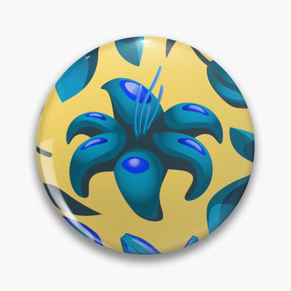 Item preview, Blue Lily in Yellow designed and sold by OhYha.