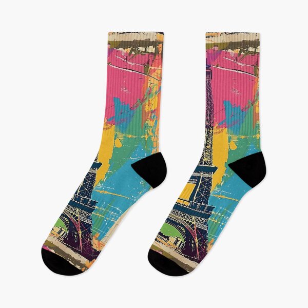 Item preview, Retro poster "Eiffel Tower" designed and sold by MidArtForge.