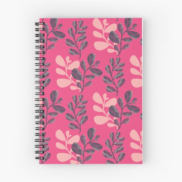 Item preview, Simple Leaf Pattern on Pink designed and sold by OhYha.