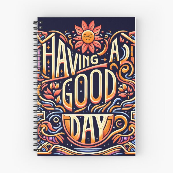 Item preview, Having a Good Day, typography designed and sold by maxmaj.