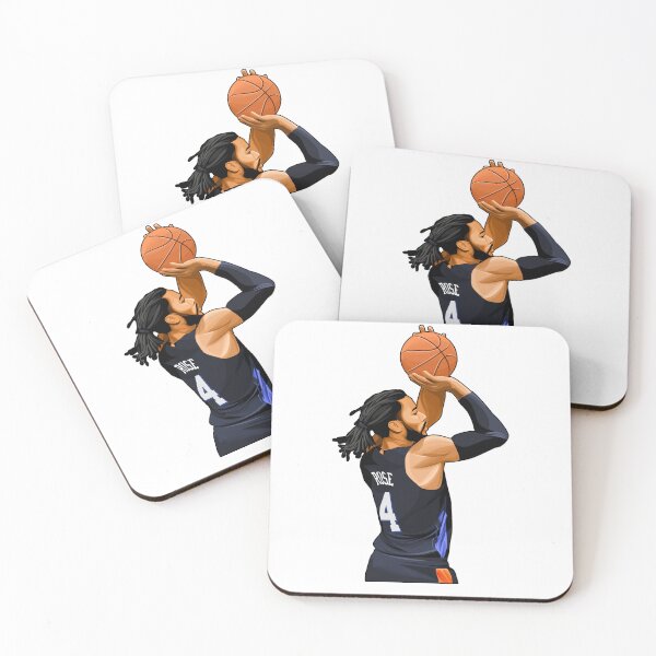 Item preview, Derrick Rose No.4 Jump Shoot Art designed and sold by EndZoneEmporium.
