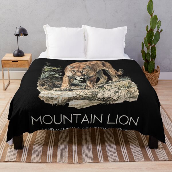 Item preview, Mountain Lion - Land Mammals of North America designed and sold by Sketch-Shack.