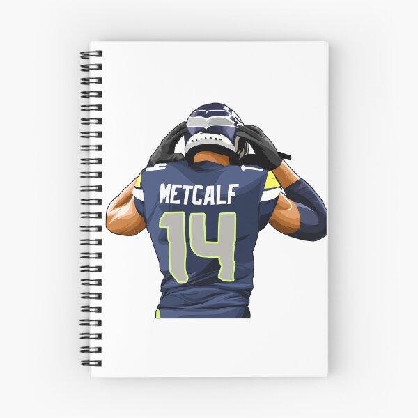 Item preview, DK Metcalf No.14 React Art designed and sold by EndZoneEmporium.