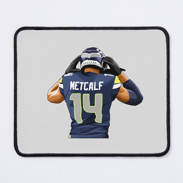 Item preview, DK Metcalf No.14 React Art designed and sold by EndZoneEmporium.