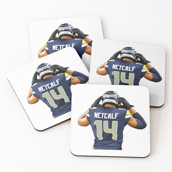 Item preview, DK Metcalf No.14 React Art designed and sold by EndZoneEmporium.
