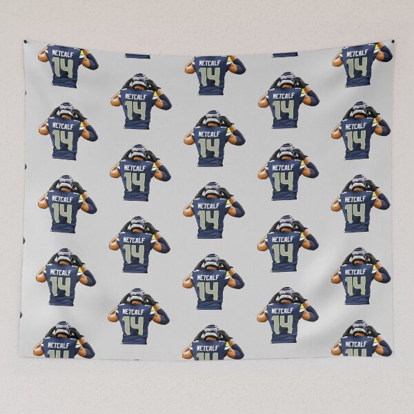 Item preview, DK Metcalf No.14 React Art designed and sold by EndZoneEmporium.