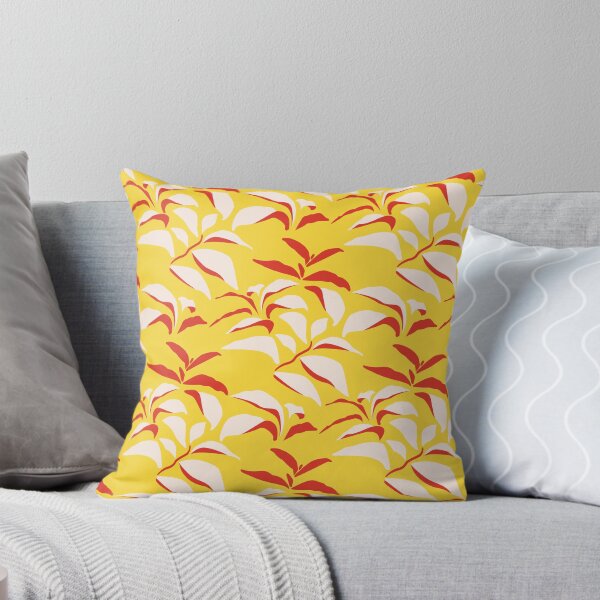 Item preview, Red Leaves on Yellow designed and sold by OhYha.