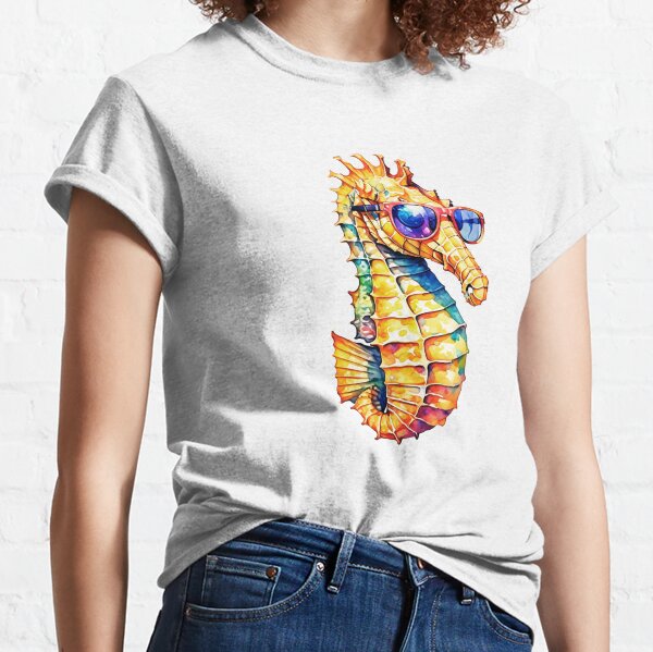 Item preview, Seahorse Wearing Sunglasses designed and sold by TheAnimalZ00.