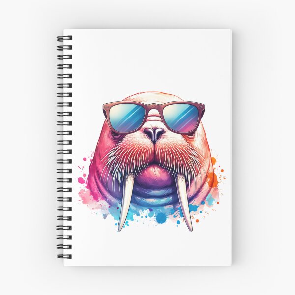 Item preview, Watercolor Cool Walrus designed and sold by TheAnimalZ00.