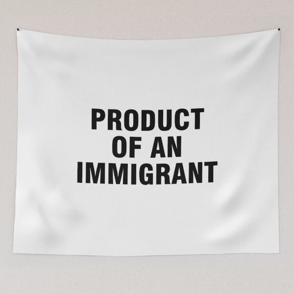 Aperçu de l'œuvre Produit d'un immigrant créée et vendue par allthetees.