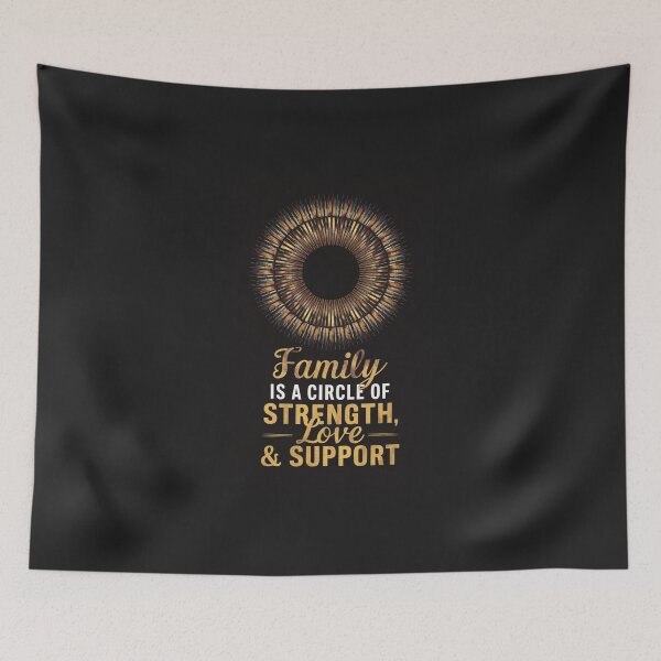 Item preview, Family is a circle  designed and sold by Leesondesign.