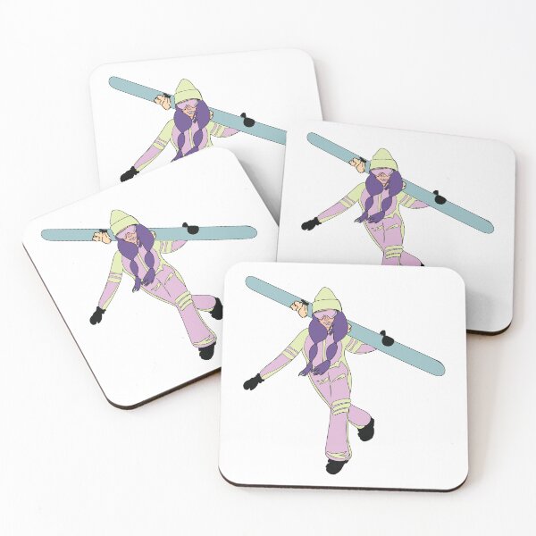Item preview, Skier Girl designed and sold by skiyalater.