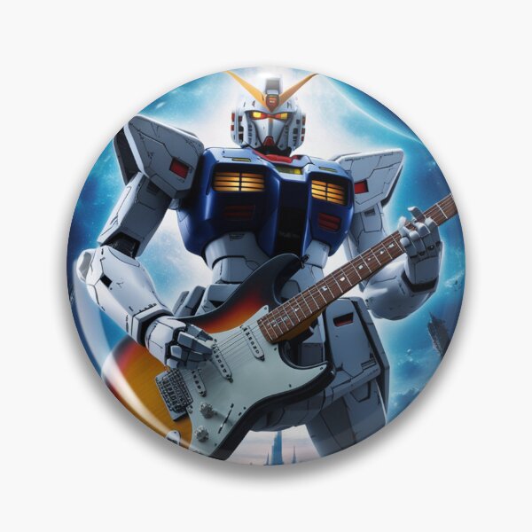 Item preview, Epic Gundam Guitar Solo in Ruined Space Metropolis designed and sold by Jr-Mensagens.