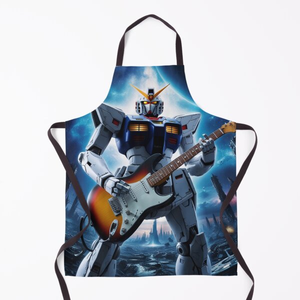 Item preview, Epic Gundam Guitar Solo in Ruined Space Metropolis designed and sold by Jr-Mensagens.