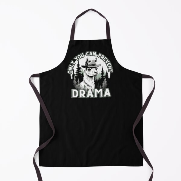Item preview, Only You Can Prevent Drama Llama designed and sold by Paula Helit.