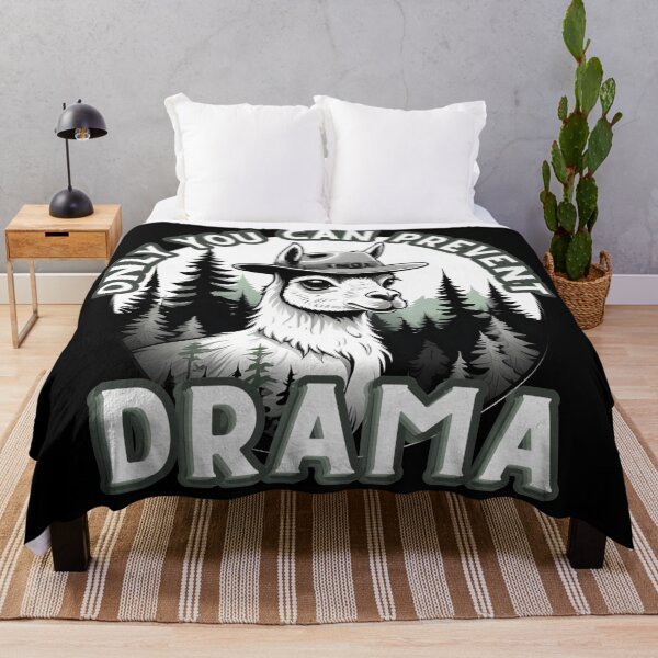 Item preview, Only You Can Prevent Drama Llama designed and sold by Paula Helit.