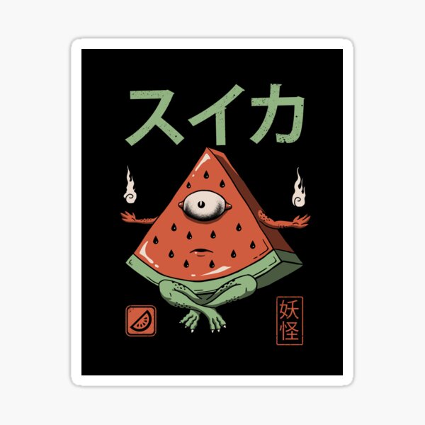 Artikel-Vorschau von Yokai Wassermelone, designt und verkauft von vincenttrinidad.
