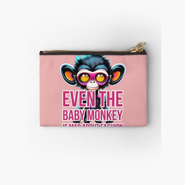Item preview, Even The Baby Monkey is Mad about Fashion designed and sold by DesignPrePress.