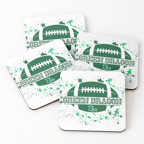 Item preview, Green Dragon Football Splatter Paint designed and sold by courtneyjart.
