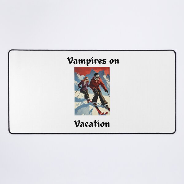 Item preview, Vampires on Vacation Skiing designed and sold by popsbh.