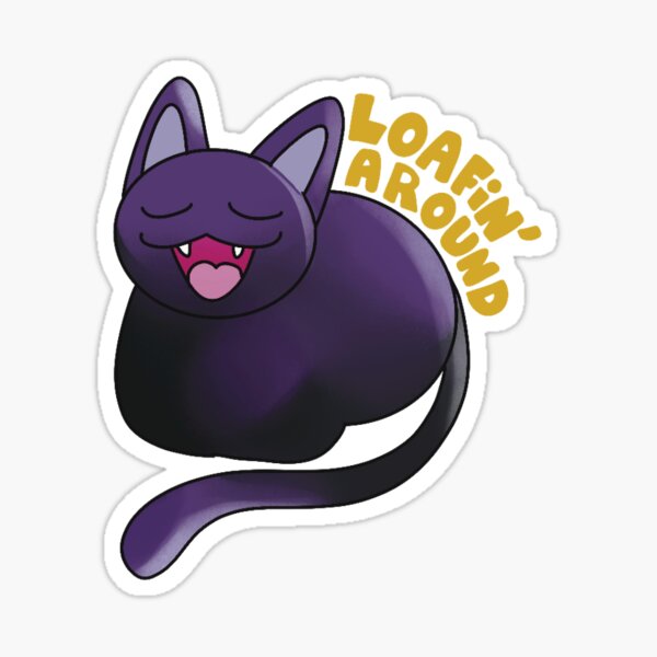 Loafin’ around Sticker