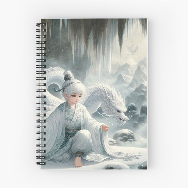 Item preview, Chinese boy and white dragon designed and sold by xsctasy.