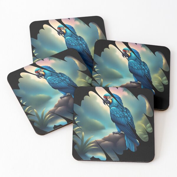 Item preview, Blue Macaw designed and sold by DebriArte.