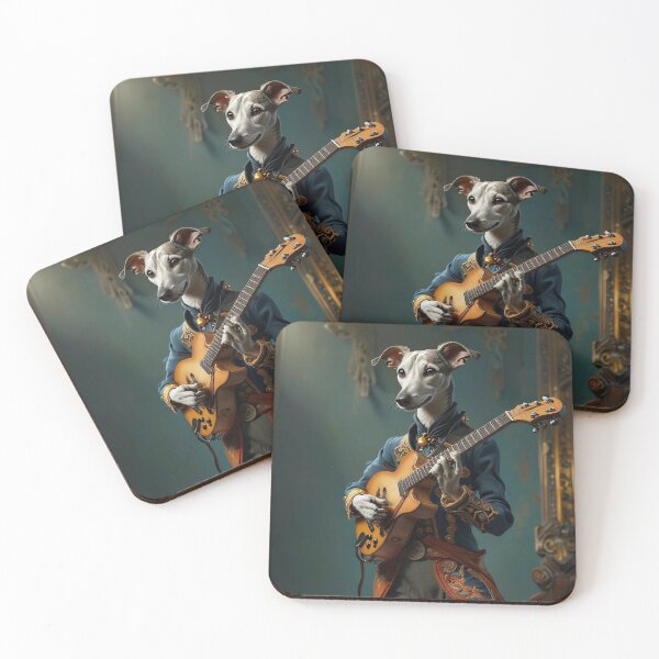 Item preview, Santana the Rockabilly Pooch designed and sold by AngiesGoodDeals.