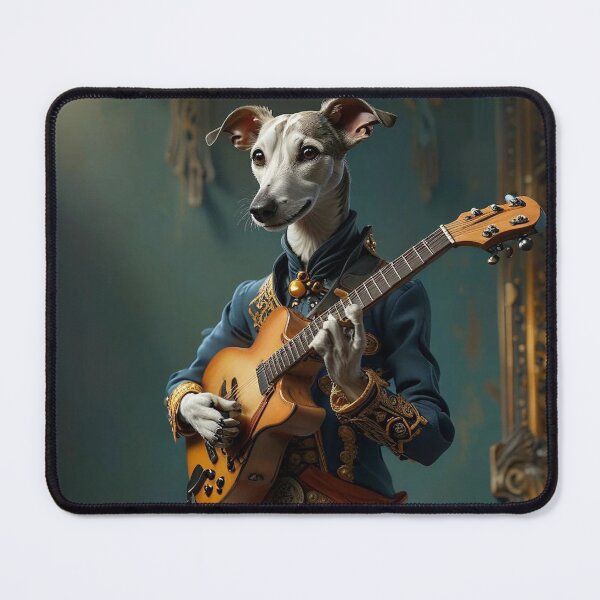 Item preview, Santana the Rockabilly Pooch designed and sold by AngiesGoodDeals.
