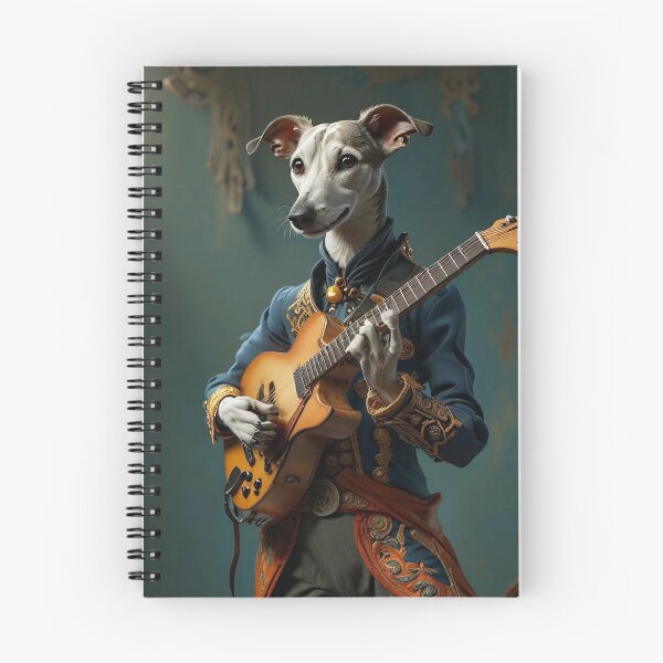 Item preview, Santana the Rockabilly Pooch designed and sold by AngiesGoodDeals.