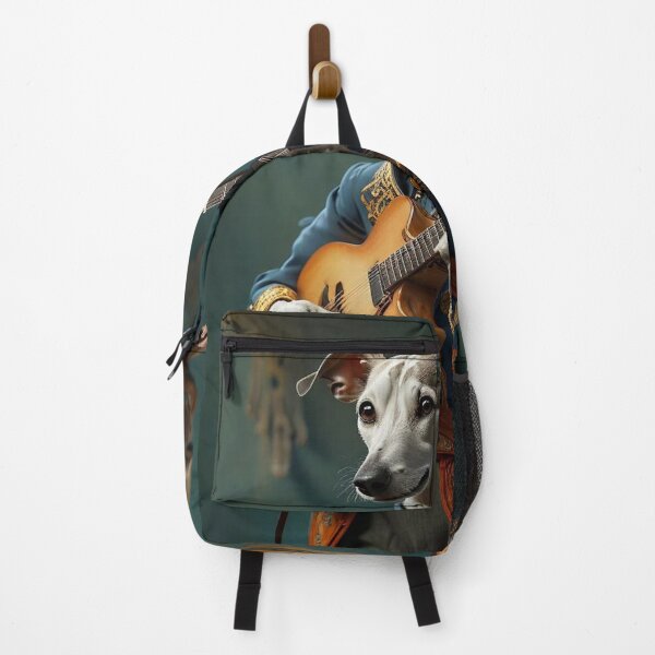 Item preview, Santana the Rockabilly Pooch designed and sold by AngiesGoodDeals.