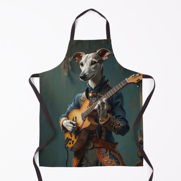 Item preview, Santana the Rockabilly Pooch designed and sold by AngiesGoodDeals.