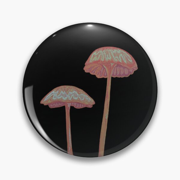 Item preview, Peachy Mushroom Couplet designed and sold by notastranger.