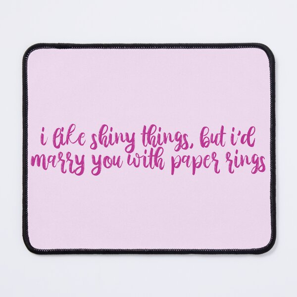 Item preview, Paper Rings Lyrics Taylor Swift designed and sold by BoldNFresh.