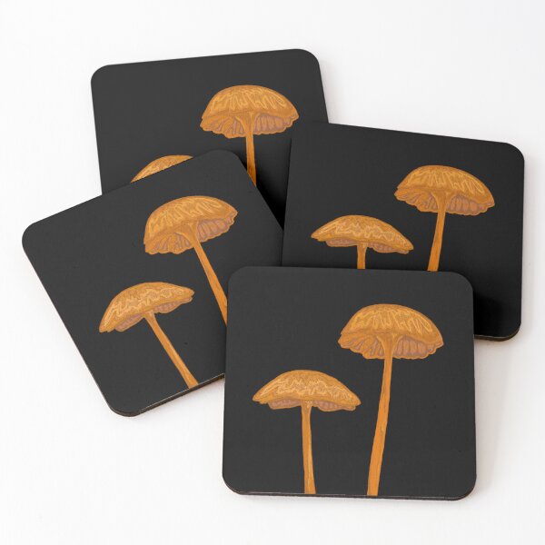 Item preview, Orange Mushroom Couplet designed and sold by notastranger.
