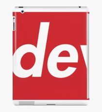 NJ Devils supreme iPad Case/Skin