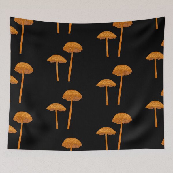 Item preview, Orange Mushroom Couplet designed and sold by notastranger.