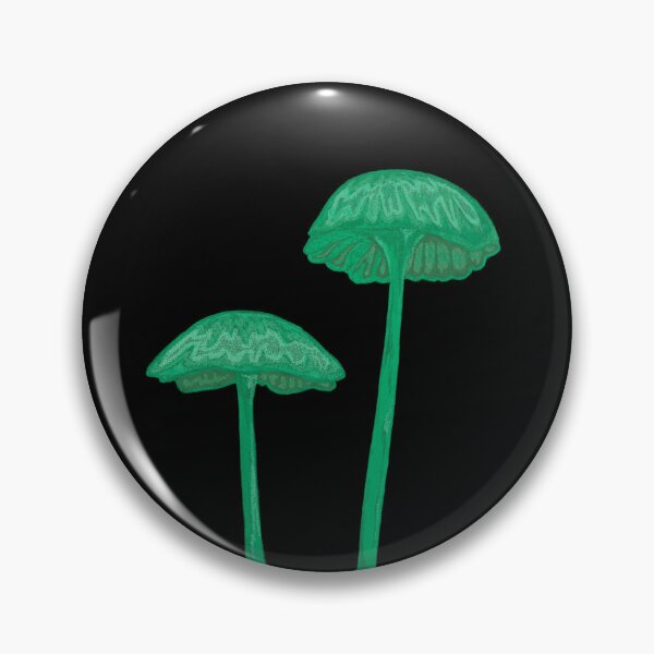Item preview, Green Mushroom Couplet designed and sold by notastranger.
