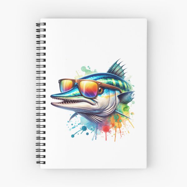 Item preview,  Watercolor Barracuda Wearing Sunglasses designed and sold by TheAnimalZ00.